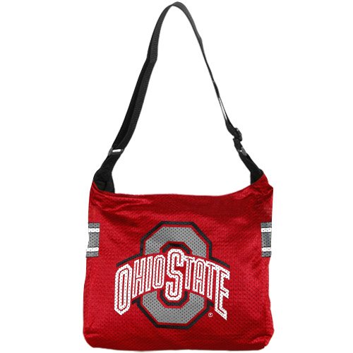 Ohio State Buckeyes Ladies Scarlet Veteran Jersey Tote Bag