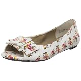Me Too Womens Fianna Open-Toe Flat