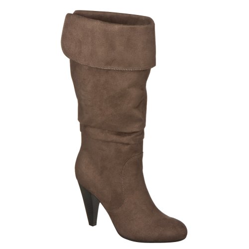 Women's Mossimo&reg; Kahsha Tall Cuffed Boots - Mushroom