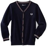 Fred Perry Boys 2-7 Tipped Caridgan