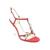 IMAGE OF BCBGeneration Women's Lisa T-Strap Sandal,Oxblood Suede,8.5 M US