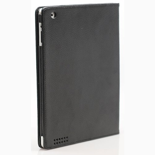 i-Blason Leather Portfolio for Apple iPad 2 (Black)