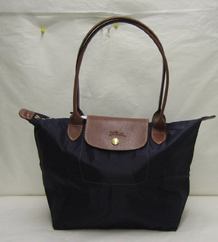 Longchamp Pliages Bilberry Medium Tote Bag Purse