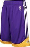 Los Angeles Lakers adidas 2009-2010 On-Court Pre-Game Short - XX-Large