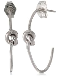Dogeared "Charmed" Love Knot Earrings
