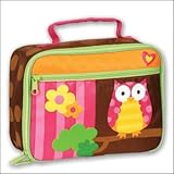 Stephen Joseph OWL lunch box - soft lunchboxes - Girls or Girl's lunchbox that can be monogrammed! We also have matching backpacks