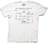 The Big Bang Theory Friendship Algorithm White Adult T-shirt Tee