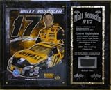 Matt Kenseth Raceused Tire Plaque