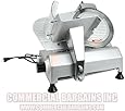 Commercial Food Slicer 10" Blade Meat Cheese Deli 110V 530RPM CE Approved NEW