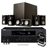 Yamaha RX-V665 Receiver, YDS11SL Dock & Klipsch HDT500 Speaker System (Bundle)
