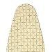 One Piece Ironing Board Cover & Pad Moderate Usage (48x15in18) in Light Bamboo by Polder Home Tools