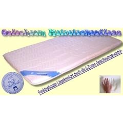 5 Zonen Gelschaum Matratzenauflage Matratzenschoner 100 x 220