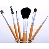 FASH Studio Quality 2011 Series Cosmetic Brush Set with Faux Leather Pouch, Goat and Nylon, 12-Piece On Sale