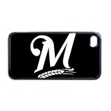 Milwaukee Brewers Apple iPhone 4 or 4s Case / Cover Verizon or At&T Phone Great unique Gift Idea