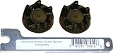 2 x KitchenAid blender black rubber coupler coupling clutch gear 9704230 + 1 x Spindle Spanner removal tool