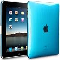 MULTI-SQUARE DESIGN CRYSTAL CASE FOR IPAD: BLUE