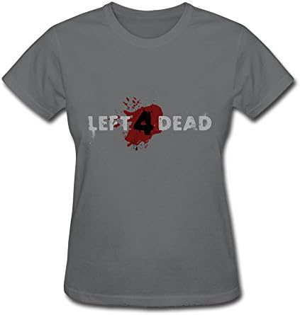 TangTee Women's Left 4 Dead 2 logo Short Sleeve T-shirt