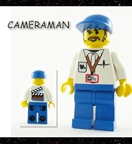 LEGO STUDIOS MINI-FIGURE - CAMERAMAN