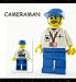 LEGO STUDIOS MINI-FIGURE - CAMERAMAN