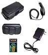 Cell Phone Accessories Bundle for Sprint Samsung Instinct M800 (Includes; Executive Horizontal Carrying Case with Belt Clip, Rapid Car Charger, Home Wall Charger, Generation X Antenna Booster)