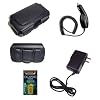 Cell Phone Accessories Bundle for Sprint Samsung Instinct M800 (Includes; Executive Horizontal Carrying Case with Belt Clip, Rapid Car Charger, Home Wall Charger, Generation X Antenna Booster)