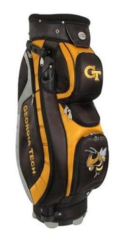 Team Effort Georgia Tech Yellow Jackets Lettermans Club II Cooler Cart Bag