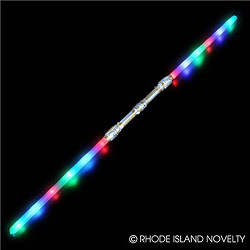 52.5" dual double ended light saber sword - multic…