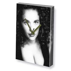 JULIA SAWALHA - Canvas Clock (LARGE A3 - Signed by the Artist) #js004
