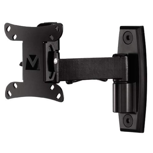 Sanus Systems TV Wandhalterung, Fullmotion, f&uuml;r 38 - 69 cm (15 - 27 Zoll) Fernseher, max.20,45 kg, Schwarz