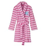 Girls' Xhilaration Striped Robe - Pink