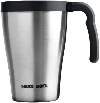 Brew'n Go Personal Coffeemaker with Stainless Steel Travel Mug- DCM18S