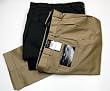Big Men's Pleated Twill Pant by Savane