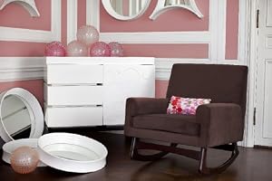 Nurseryworks Sleepytime Rocker in Velvet