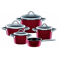 Silit 0021.1868.11 Topf-Set 5-teilig Vitaliano Rosso