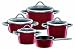 Silit 0021.1868.11 Topf-Set 5-teilig Vitaliano Rosso