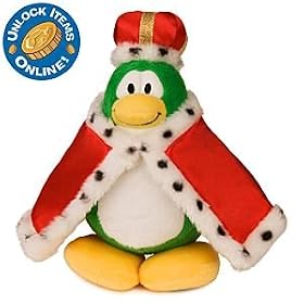 Disney Club Penguin 6 1/2'' Limited Edition Penguin Plush - King
