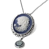 Produkt-Bild: goldmaid Silber 925 Gemme, hochwertig, Frau 3 Zirkonia mit Kette, Ge C843S