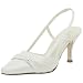 Coloriffics Women's Donna Slingback Pump,Ivory,8 M