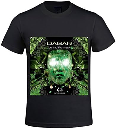 WMSS Behind the Mask Dagar Men Crew Neck T Shirt Men Black
