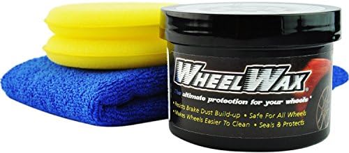 Wheel Wax Ultimate Protection with Microfiber and 2 Applicator Pads