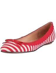 Buffalo Girl 112052 207-3562 STRIP FABRIC BLUE 50, Damen Ballerinas