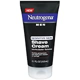 Neutrogena Men Sensitive Skin Shave Cream, 5.1 Ounce (Pack of 3)