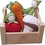 Organic Egyptian Cotton Veggies and Crate - Fair Trade