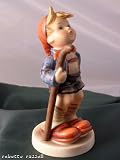 c1957 Goebel 16/1 Little Hiker Boy Figure Figurine