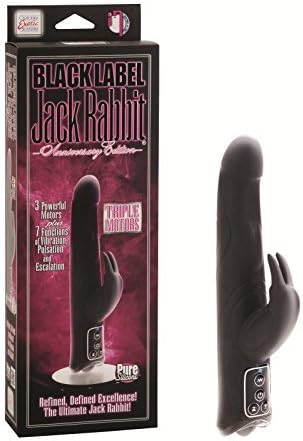 Center One ANNIVERSARY EDITION 7-FUNCTION BLACK LABEL JACK RABBIT WITH 3 POWERFUL MOTORS by Center One Adults