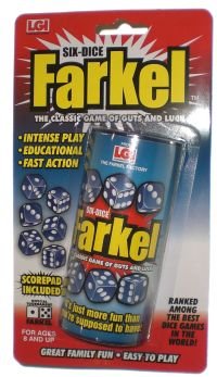 Childrens Toyshop  Toys : Reveal Entertainment Farkel Classic Dice Game