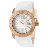 Swiss Legend Women's 10114-rg-02 Commander White Polyurethane And Rose Gold Tone Watch Swiss Legend Women's 10114-rg-02 Commander White Polyurethane And Rose Gold Tone Watch