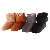 original smileBaby Premium Baby Lammfellschuhe / Fellschuhe / Krabbelschuhe - h�lt die F��e Ihres Baby optimal warm�"0- 24 Monate" in Braun, Beige (Sandfarben), Grau und Schwarzvon "smileBaby"