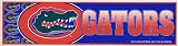 Florida Gators NCAA Bumper Sticker - 3" X 11"