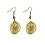 Real Spark The Trees Of Life Pattern Chunky Dangle Earring